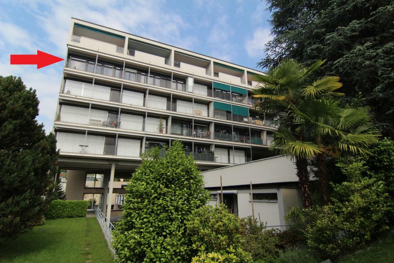 Lichtdurchflutete Ferienwohnung Mit Panorama-Sicht Und Schwimmbad/Sauna Muralto Exterior foto